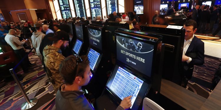 Sports gambling giants back new online betting initiative in California