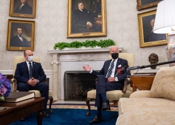 Biden Vows ‘Unshakable Partnership’ With Israel in Meeting With Bennett