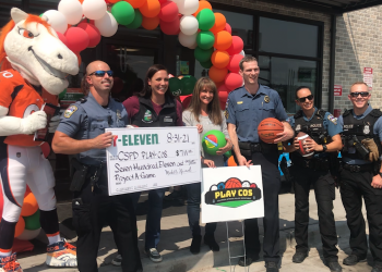 7-Eleven’s Project A-Game donates to Colorado Springs Police youth sports outreach program