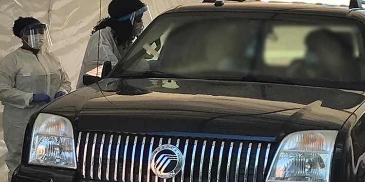 Health officials say city completely in red zone