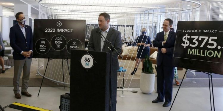 State, local officials tout importance of 36 Degrees North’s business incubator | Politics