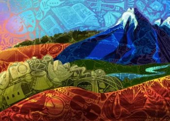 New Oregon Cultural Trust license plate design showcases work of Eugene artist, celebrates diversity