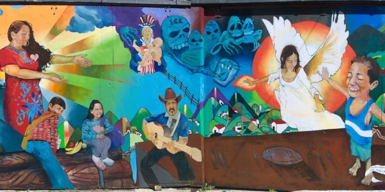A San Francisco Muralist Painting “Latino Culture In All Its Beauty”