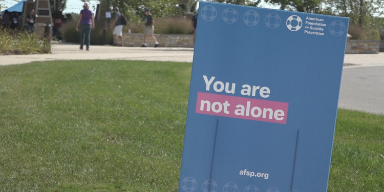 Hundreds walk in support of suicide prevention and mental health awareness