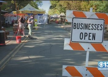 Street Closure Creates Conflict Between Businesses In Downtown Davis – CBS Sacramento