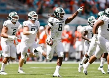 Spartans Run: Michigan State Rolls Past No. 24 Miami, 38-17 | Sports News
