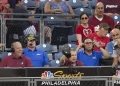 John Kruk and Tyrese Maxey were great on NBC Sports Philadelphia in the stands during Phillies win