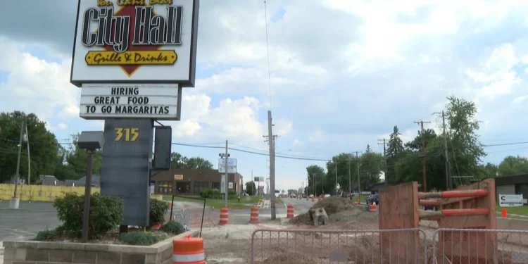 Reynolds Road construction impacts local business