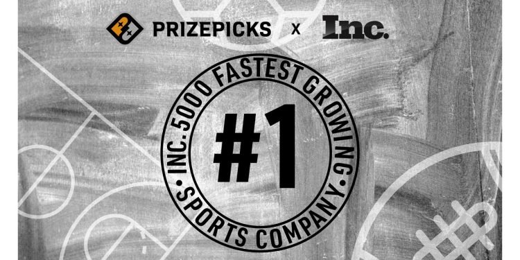 PrizePicks Named the Fastest-Growing Sports Company in America as Part of the 2022 Inc. 5000 List