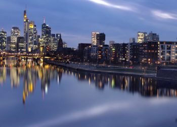 German business sentiment falls less than expected in August