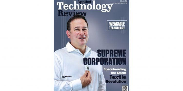 Supreme Corporation Named 2022 Top 10 Wearable Technology Solutions Provider