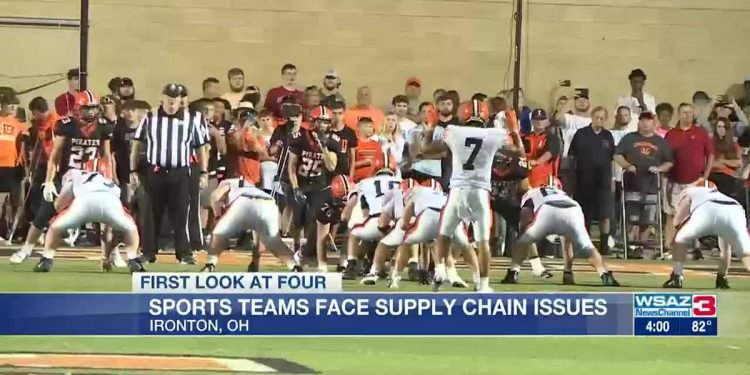 High school sports teams missing equipment due to supply chain issues
