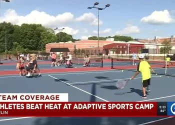 Athletes beat the heat at Adaptive Sports Camp in Berlin