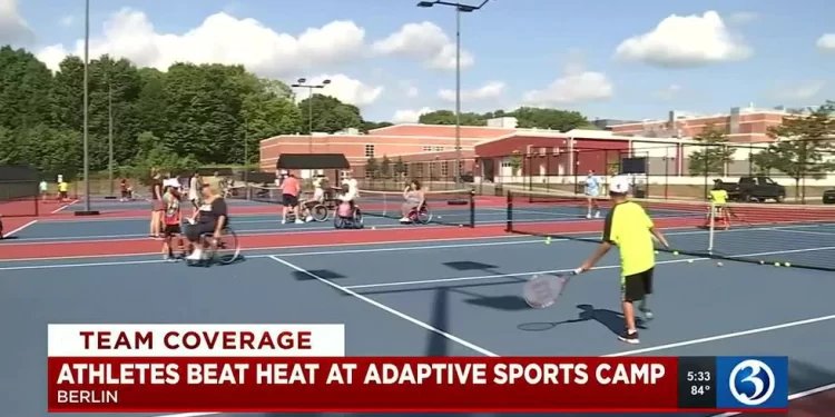 Athletes beat the heat at Adaptive Sports Camp in Berlin