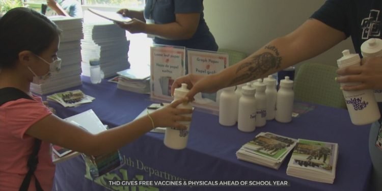 Tulsa Health Department Hosts Event To Help Tulsa Families Prepare for Upcoming School Year