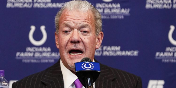 Colts Owner Jim Irsay Takes Another Swipe at Carson Wentz