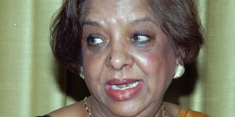 Nafis Sadik, champion women’s health and rights, dies at 92 : NPR