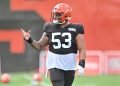 Browns Center Nick Harris Carted off Against Jaguars