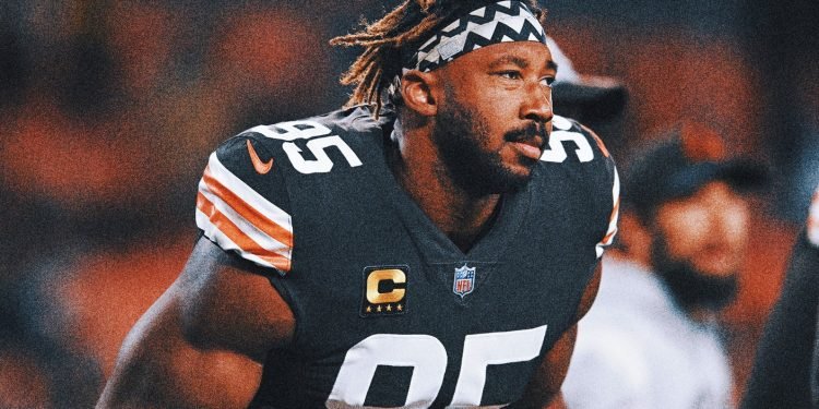 Browns’ Garrett in accident, injuries not life-threatening