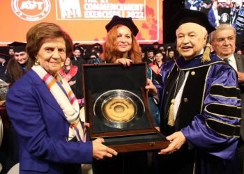 American University of Technology awards Honorary Doctorate of Humane Letters to Dr. Abu-Ghazaleh