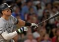 Yankees’ Aaron Judge receiving Barry Bonds treatment, Rhys Hoskins believes