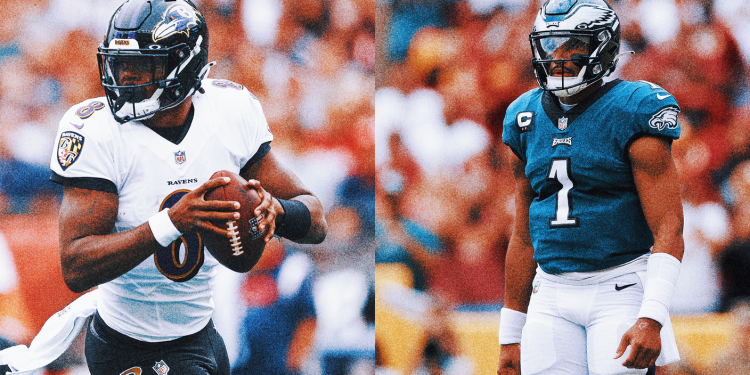 Lamar Jackson, Jalen Hurts highlight NFL Players of the Month