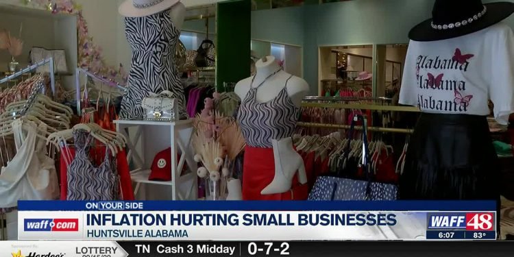 Rising inflation hurting small business owners
