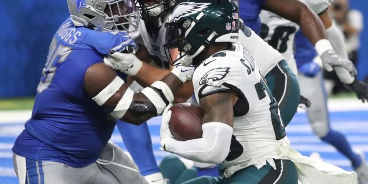 The Eagles’ drive that saved the win against the Lions