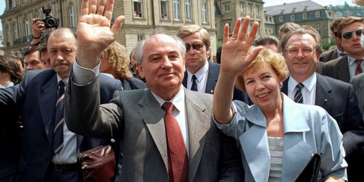 Gorbachev’s marriage, like his politics, broke the mold
