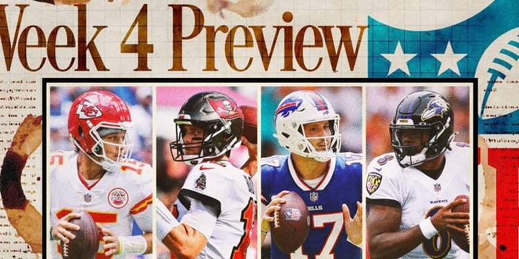 NFL Week 4 preview: Schedule, analysis, matchups and picks for every game