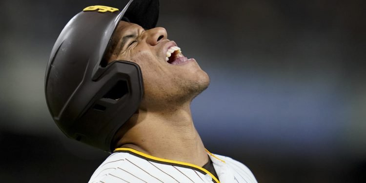 Juan Soto, Padres tie up NLDS Game 4 as Dodgers try to preserve season, Guardians stun Yankees