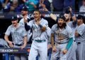 Mariners rally to eliminate Blue Jays in wild Game 2, Jacob deGrom tries to lift Mets vs. Padres