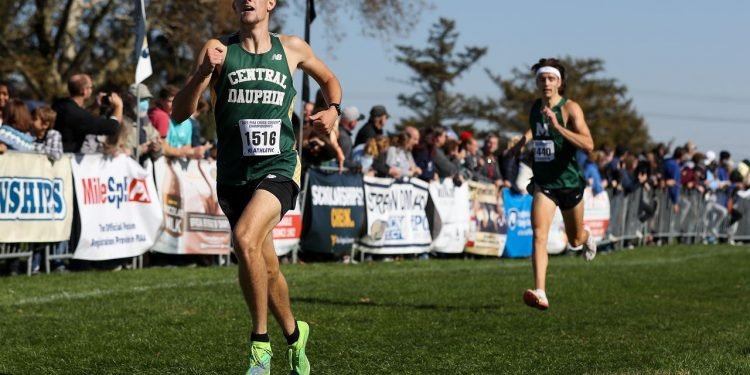 Central Dauphin’s TJ Roden takes care of business in Mid-Penn Conference boys cross country meet