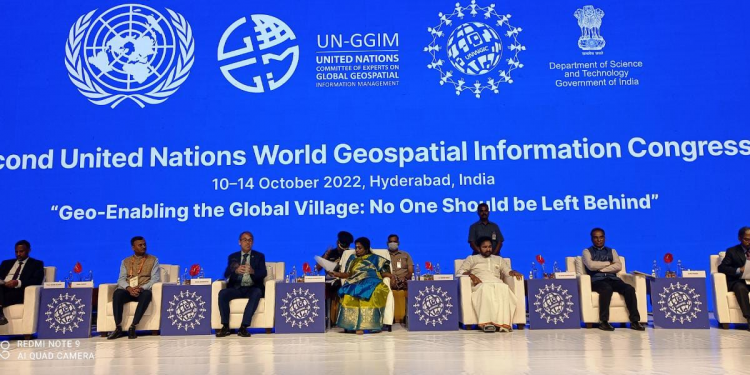 Governor, Telangana highlights importance of geospatial technologies for practical planning, management & decision-making